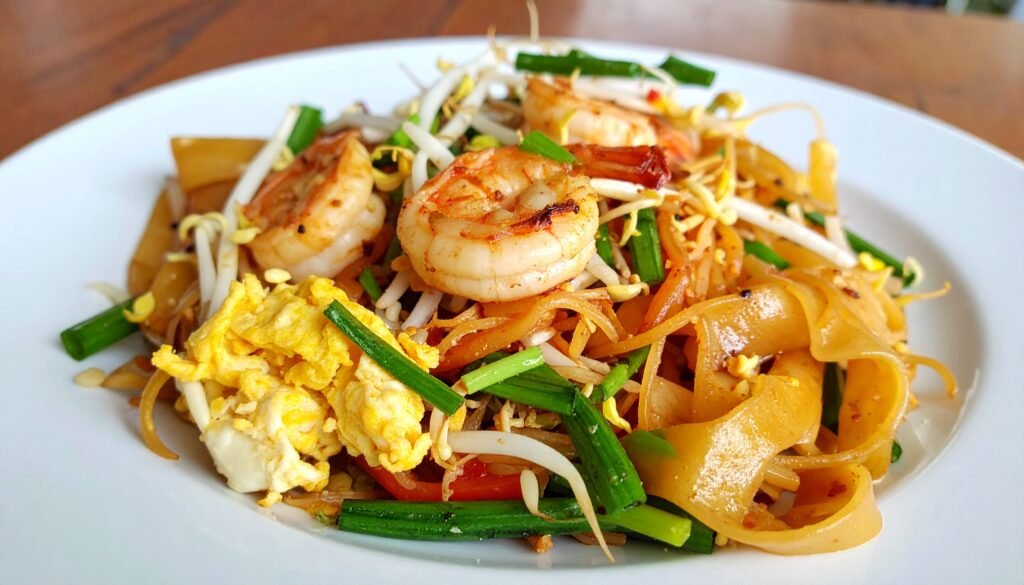 Char koay teow on a plate — the noodle dish this Type 2 diabetic still eats